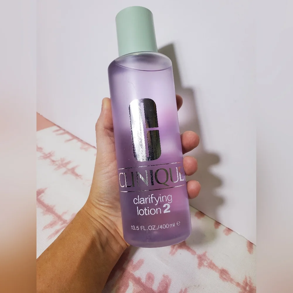 Clinique Clarifying Lotion Step 2 Large Size Bottle Exfoliant Skincare